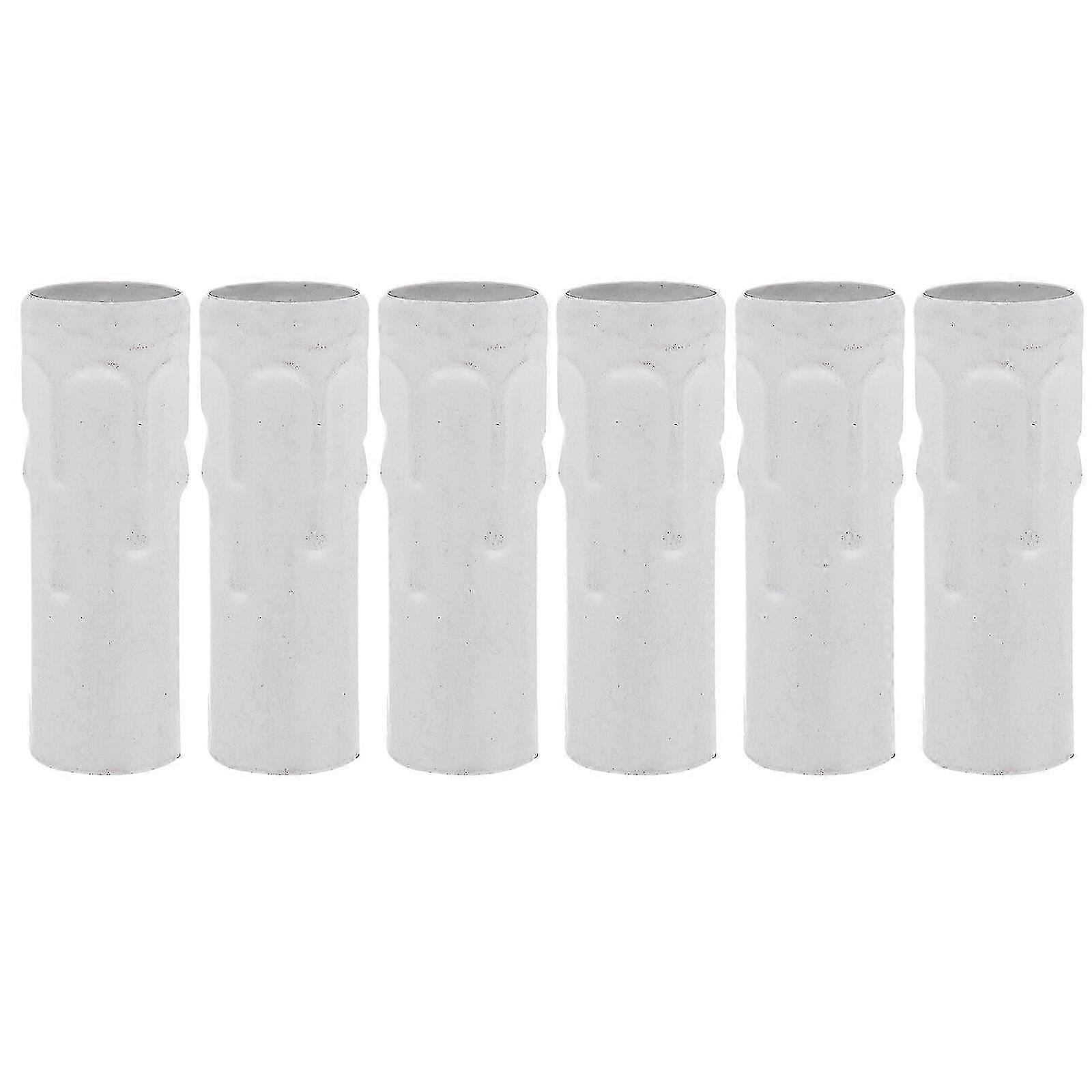 6pcs Chandelier Candle Sleeves E14 Candle Socket Covers Candelabra Base Covers