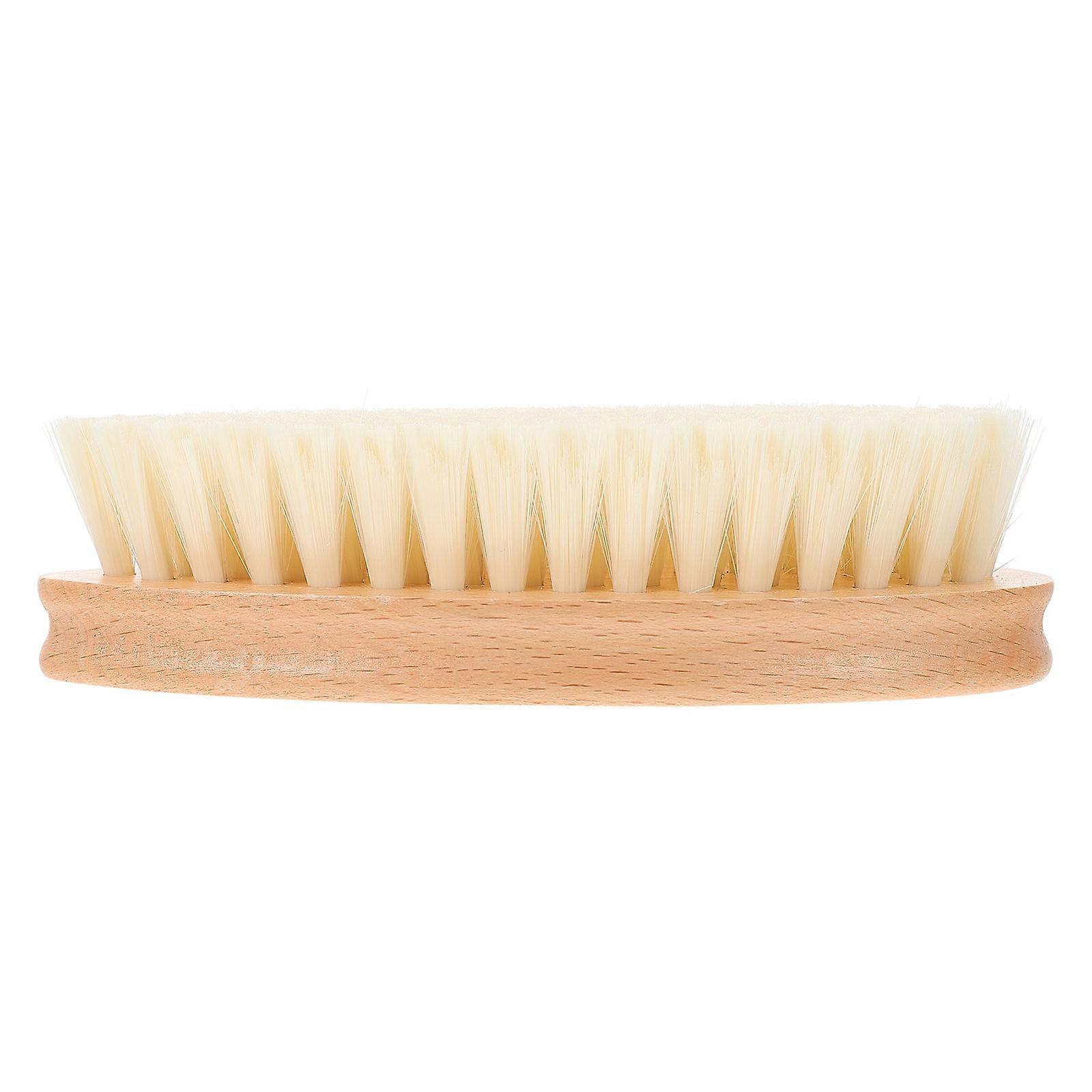 Yellow Plastic Cleaning Brush for Home Use Multipurpose Shoe Clothes Bath Tub 1 Pc