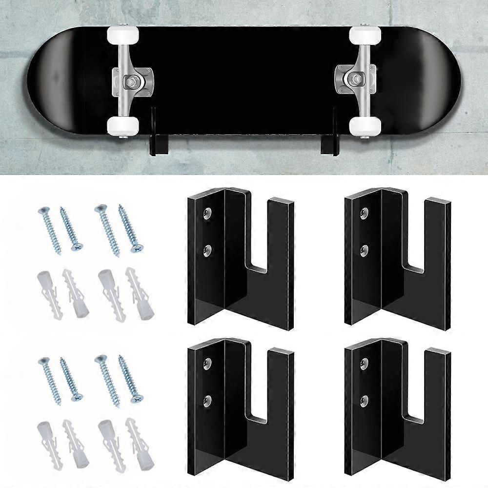 2 Pair YX028-2 Skateboard Wall-Mounted Display Holder