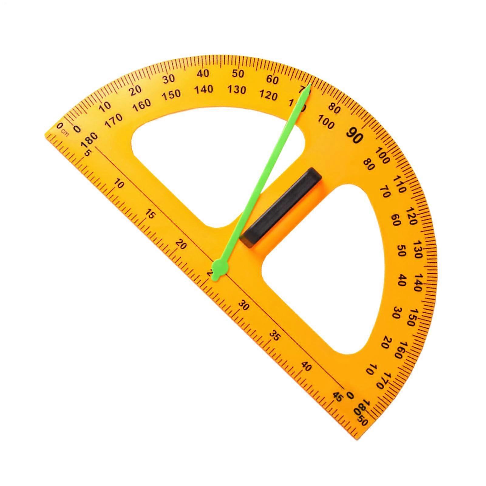 Magnetic 50cm Pointer Protractor for teaching, Whiteboard math tool