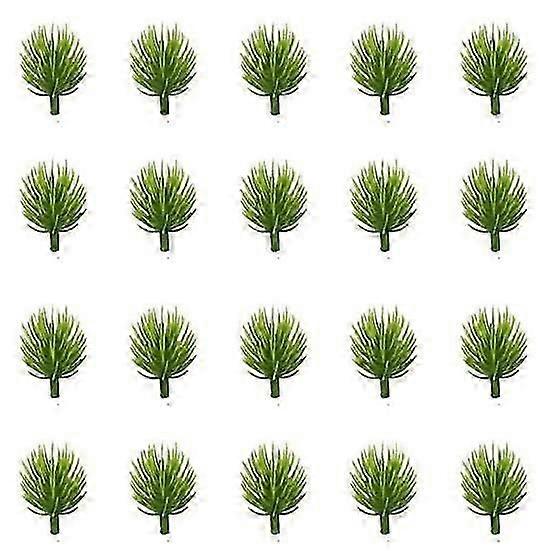 20Pcs Fake Pine Needle Realistic No Watering Artificial Pine Leaves DIY Flowers Arrangement Simulation Pine Branch Wedding Party Decor New Arrival