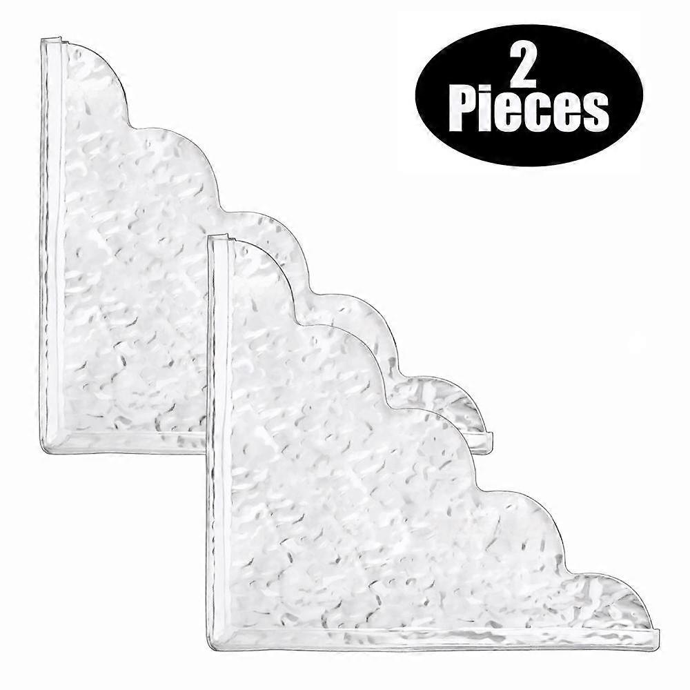 バスタブアクリル防水バッフル粘着性クリア取り付けが簡単