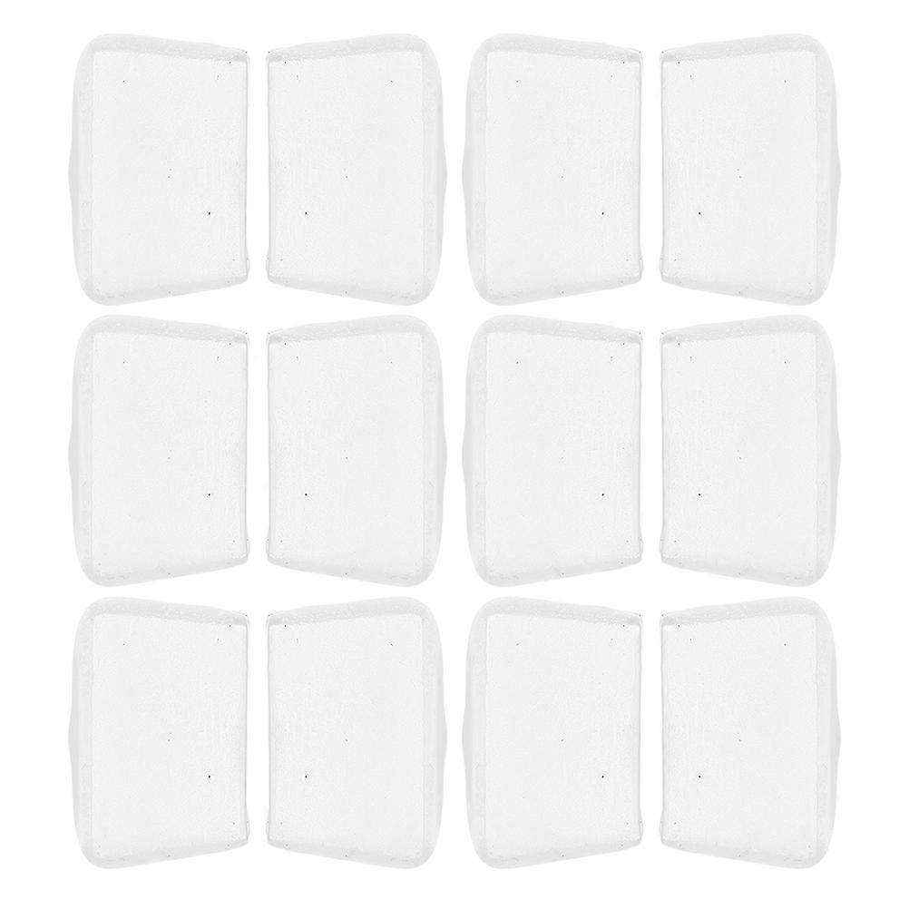12pcs PVC Glass Pliers Tips for Stained Glass Crafting – Enhanced Safety Covers for Precision Cutting Tools, Versatile Use in Home and Commercial