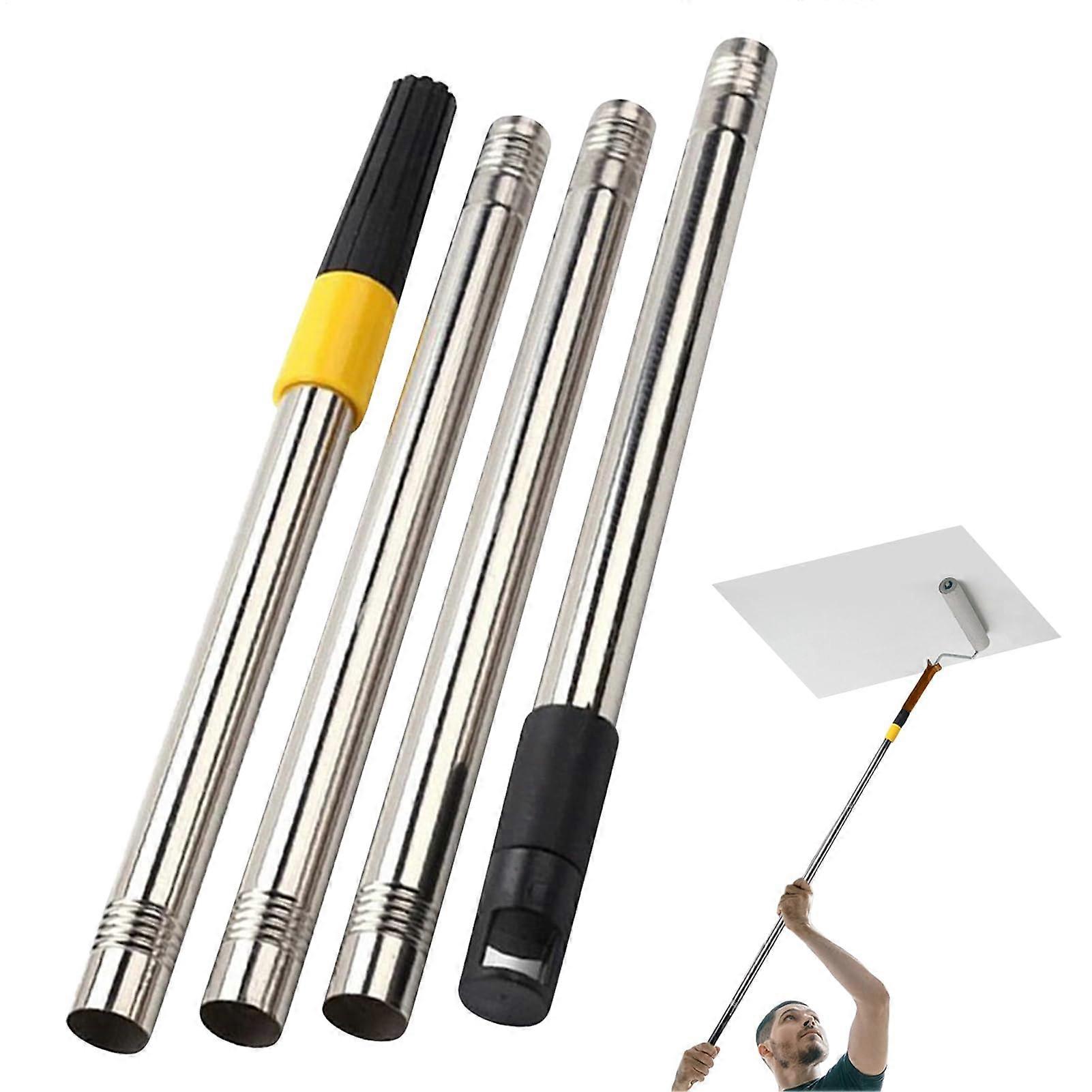 Telescopic Pole | Portable Stainless Steel Telescopic Pole 3m for Outdoor Cleaning – Light and Robust