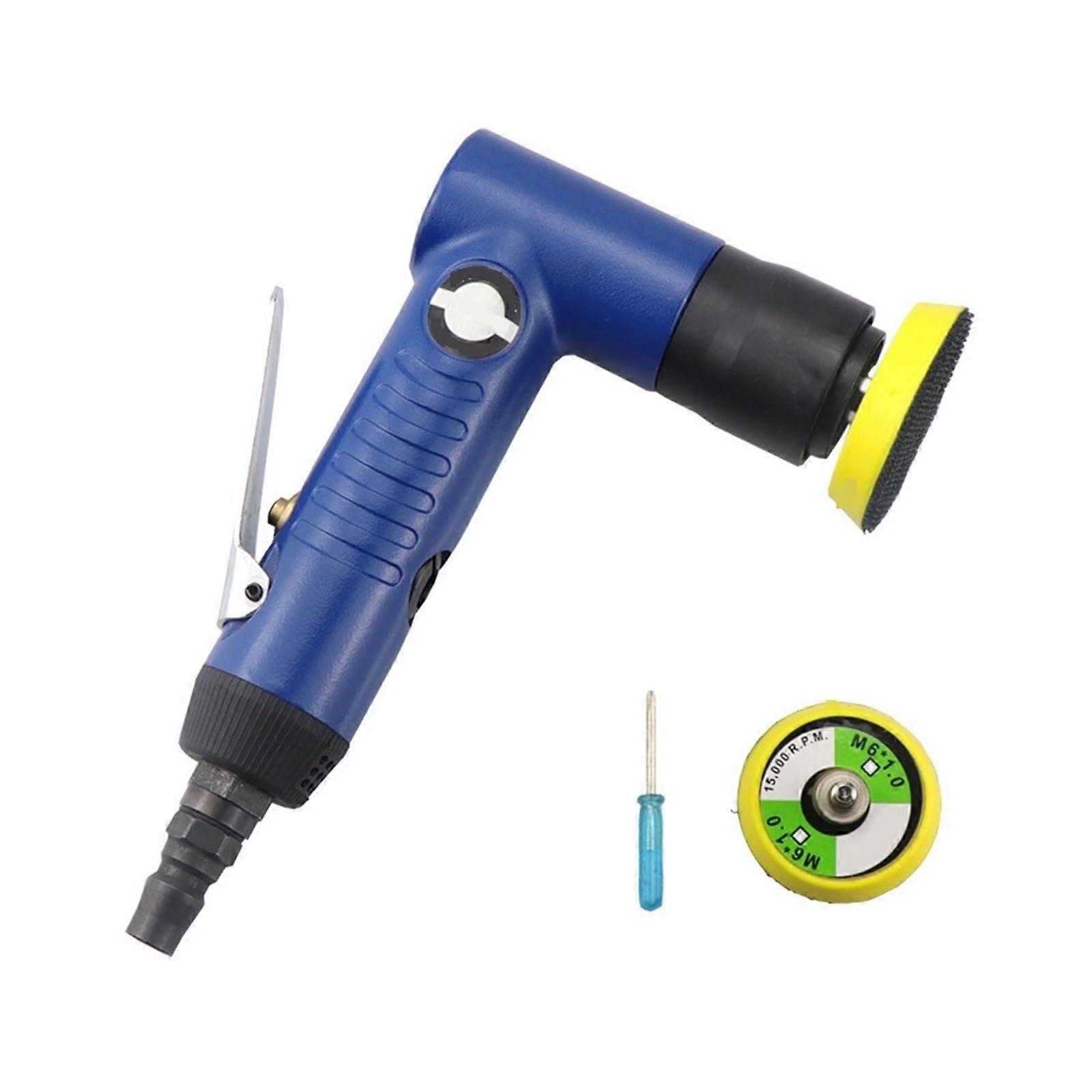 Table Sander Pneumatic Sandpaper Machine 1 Inch 2 Inch 3 Inch Air Polisher Waxing Tool Single Set