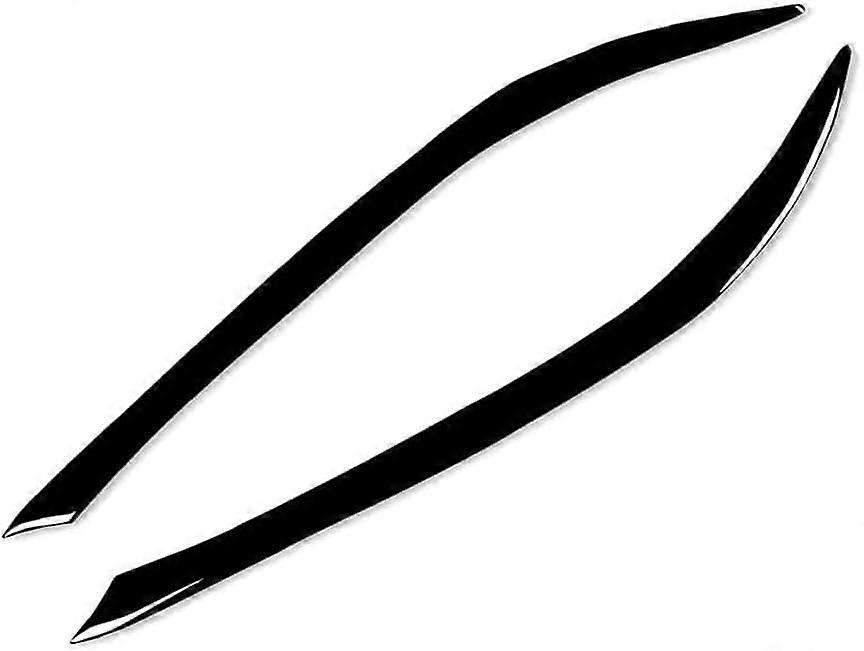 Auto Scheinwerfer Augenbraue Vinyl Aufkleber Selbstklebende Auto Wimpern Trim Schwarz Für Stream 2006-2008
