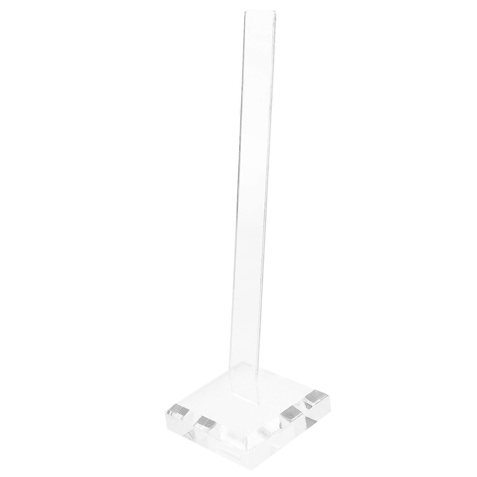 Transparent Acrylic Hair Clip Display Stand for Storage Space Saving and Versatile Organization 9.5 x 6.5 x 4.2 inches