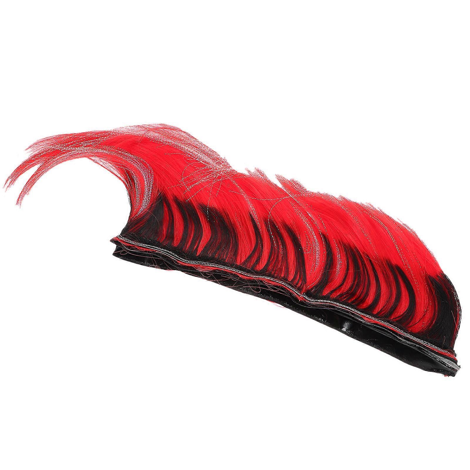 MultiColored Motorcycle Wig for Outdoor Activities and Cosplay Lightweight HighTemperature Resistance Fibre