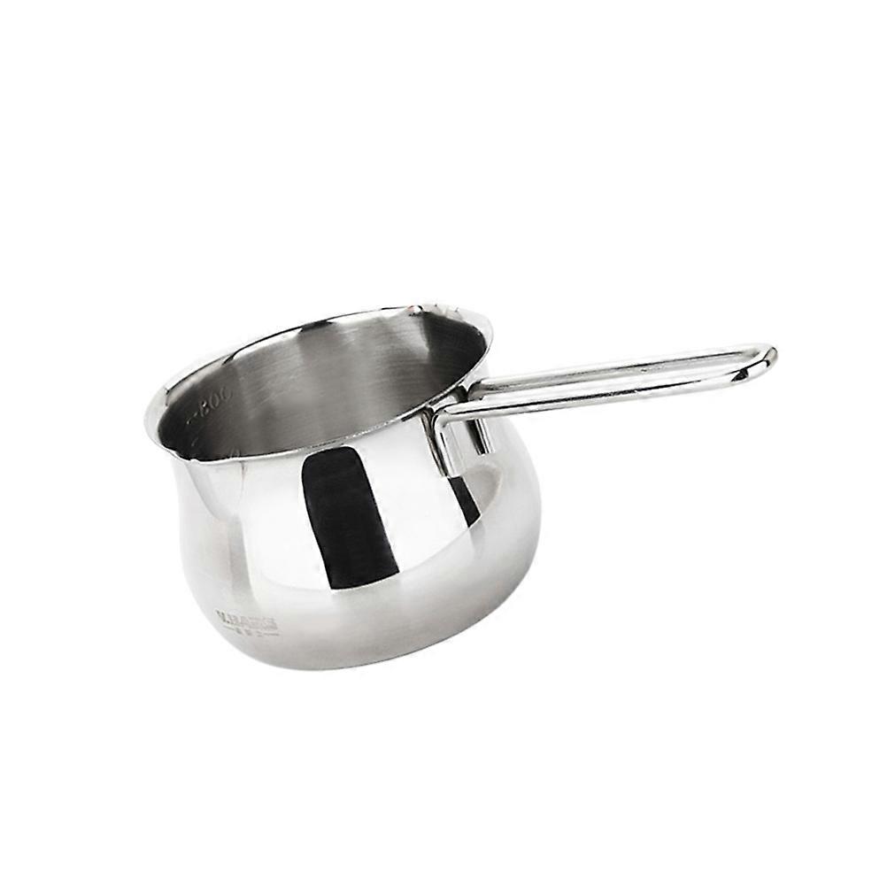 Stovetop Chocolate Melting Pan Milk Heating Pot Prevent Burnt Keep Warm Bakers 23*8.5cm 1Pcs