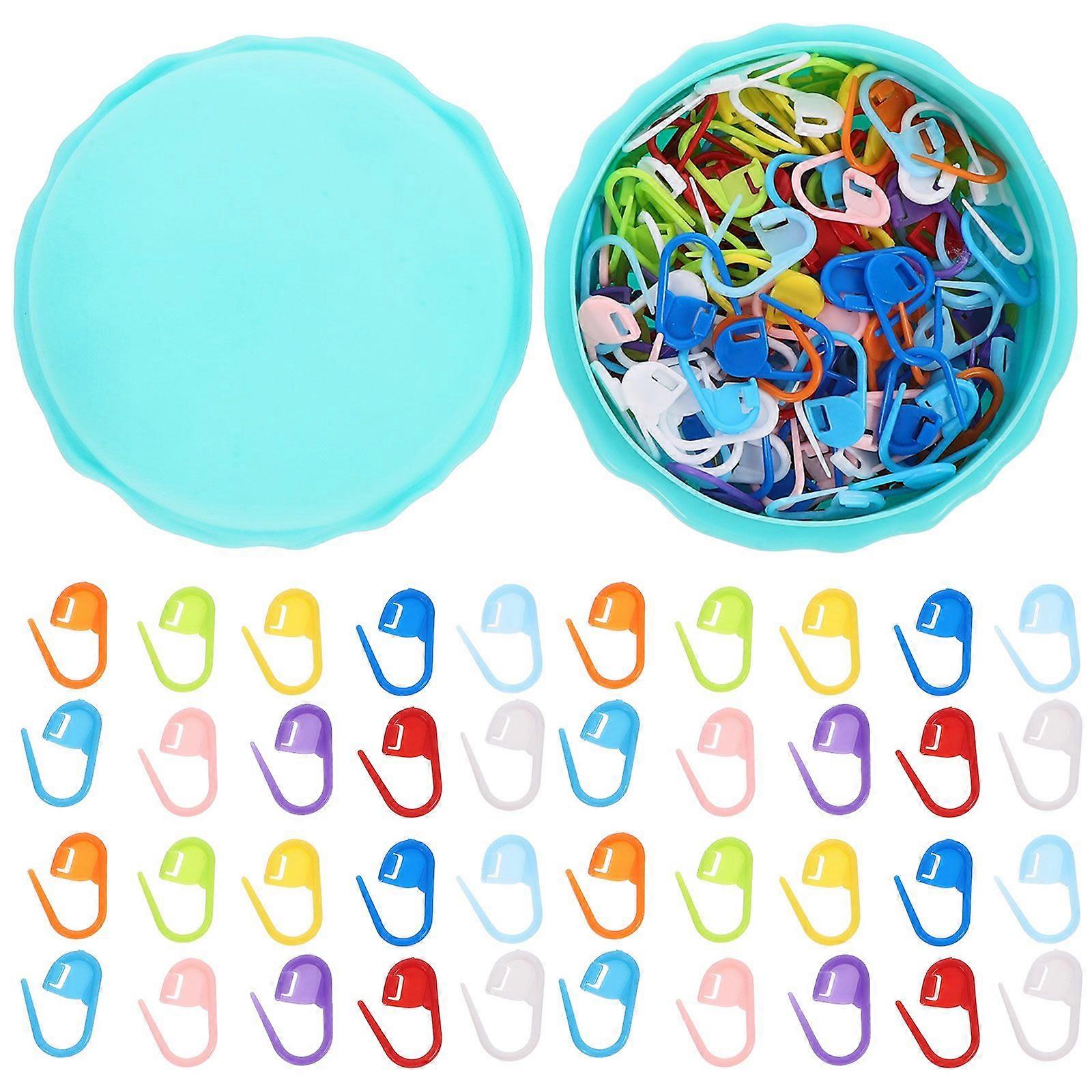 200pcs Stitch Markers Clips Decorative Modeling Stitching Markers Portable Small Stitch Markers Colorful Stitch Markers Plastic Reusable Stitching Cro