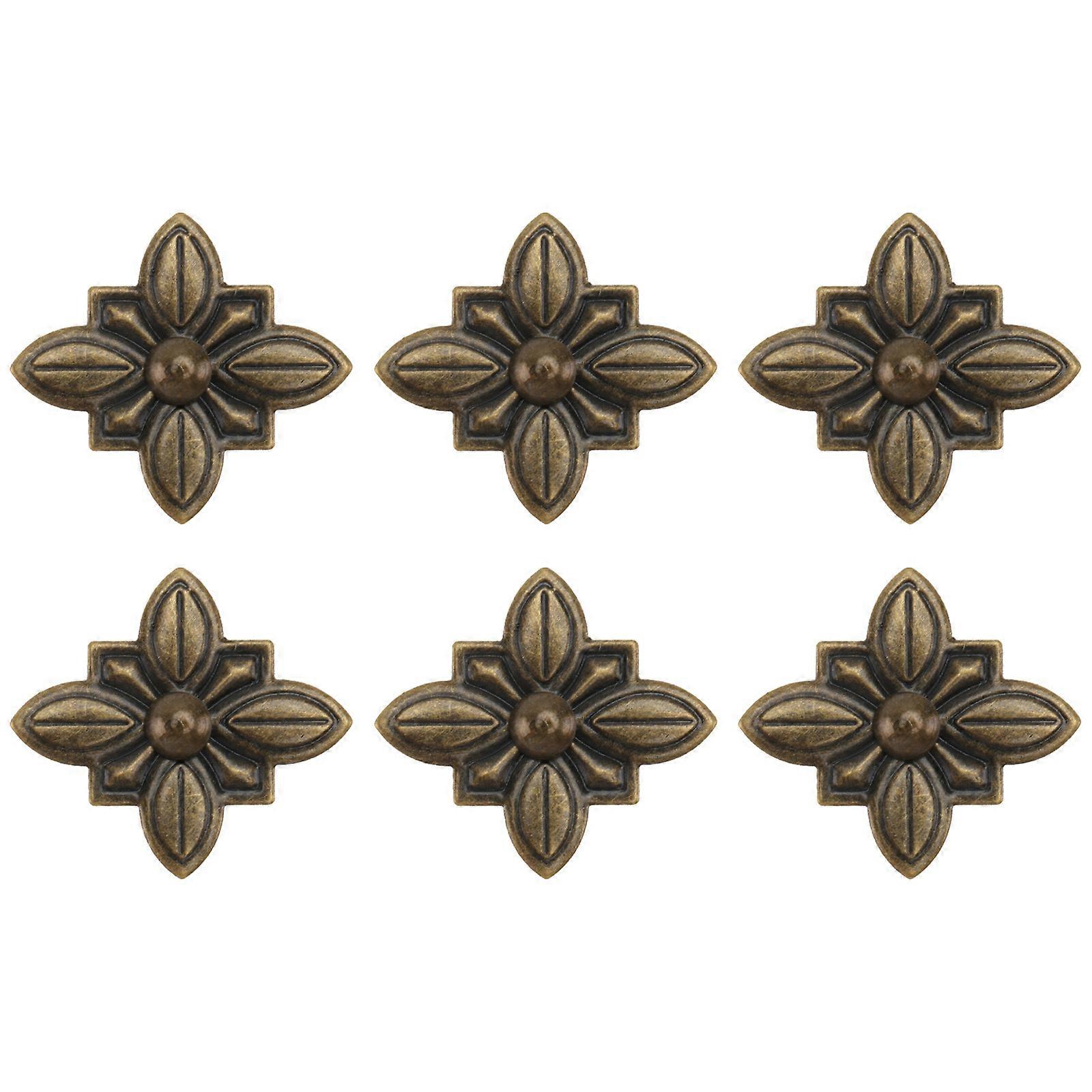 6 Sets Antique Style Upholstery Tacks for Furniture, Sofa, Beds – Decorative Nails for Creative Home Decor & Crafts – Sturdy & Stylish Design