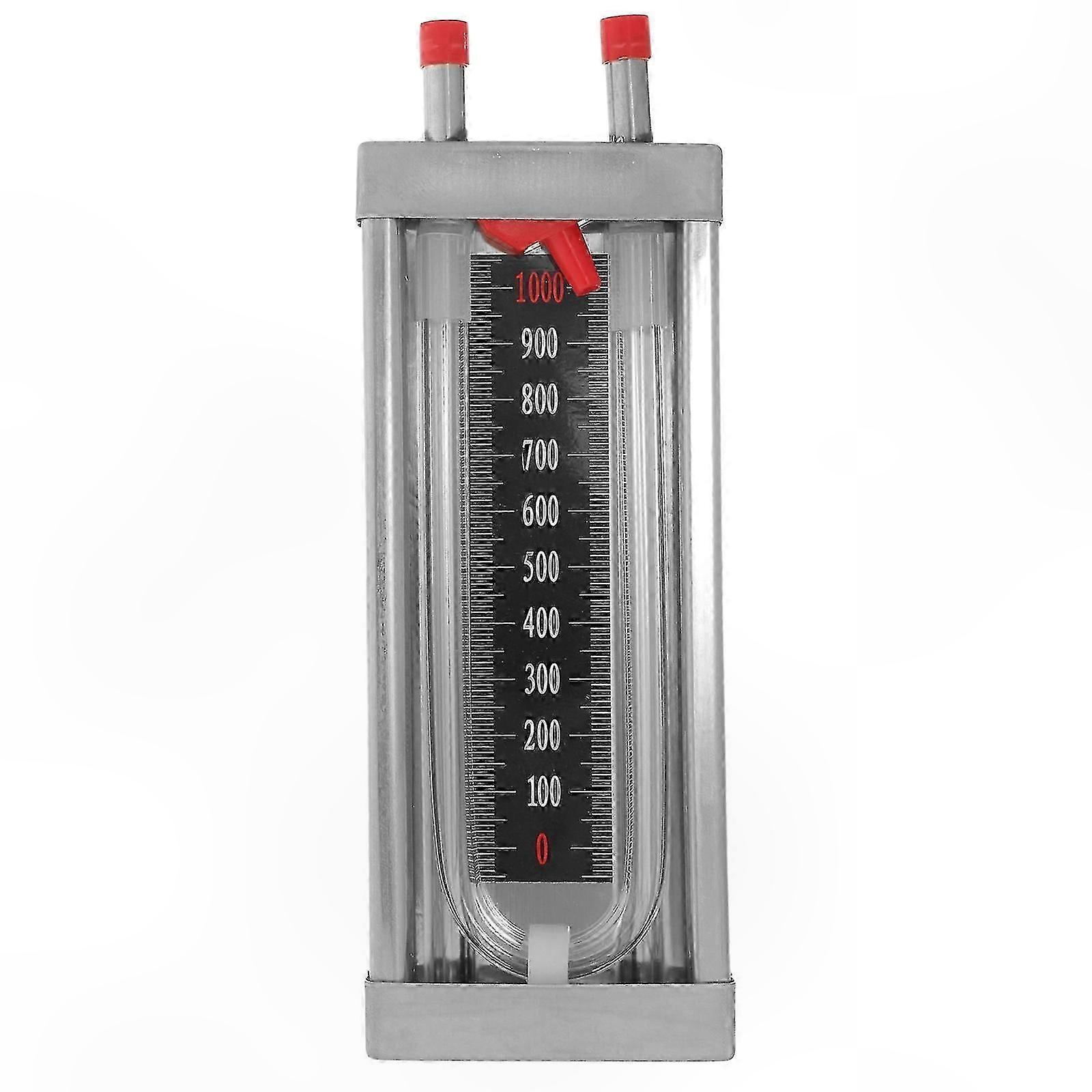 High Precision U-Shaped Manometer for Water Pressure Measurement with Sensor