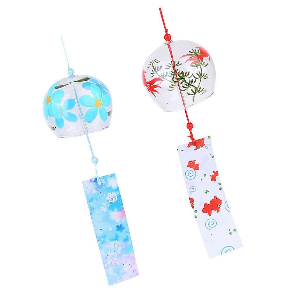 Bell Hanging Decor For Yard Homeowners 2 Pcs