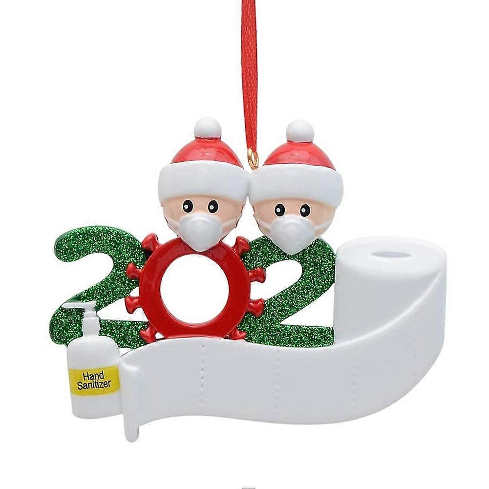 DIY名称祝福语吊坠新年雪人圣诞圣诞微型工艺品新年快乐圣诞用品