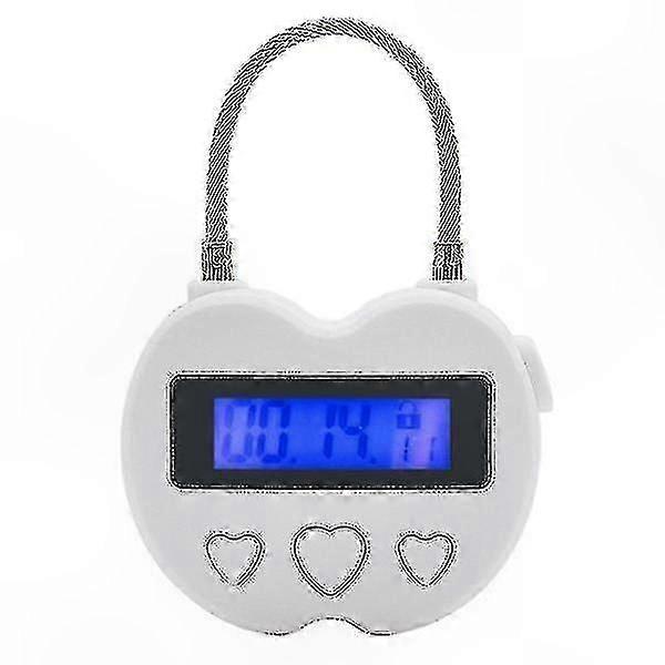 Electronic Timer Lock for Home Use, Temporary Time Lock with Countdown Feature