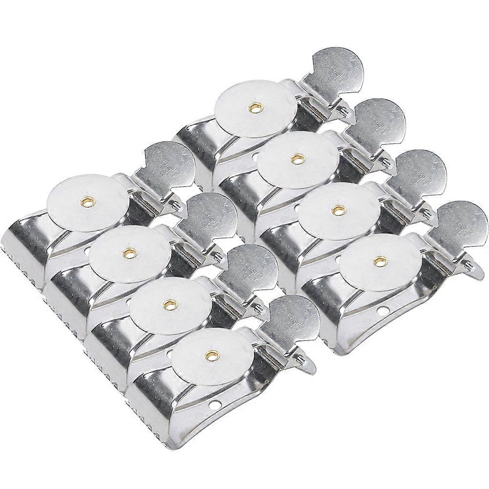 8pcs Curtain Holdback Clamp Drapery Tieback Clips Curtain Binding Clamp