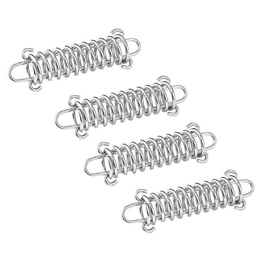 Portable Spring Buckle Corrosion Resistance Professional Tent Rope Buckles 4Pcs Buffer Wind