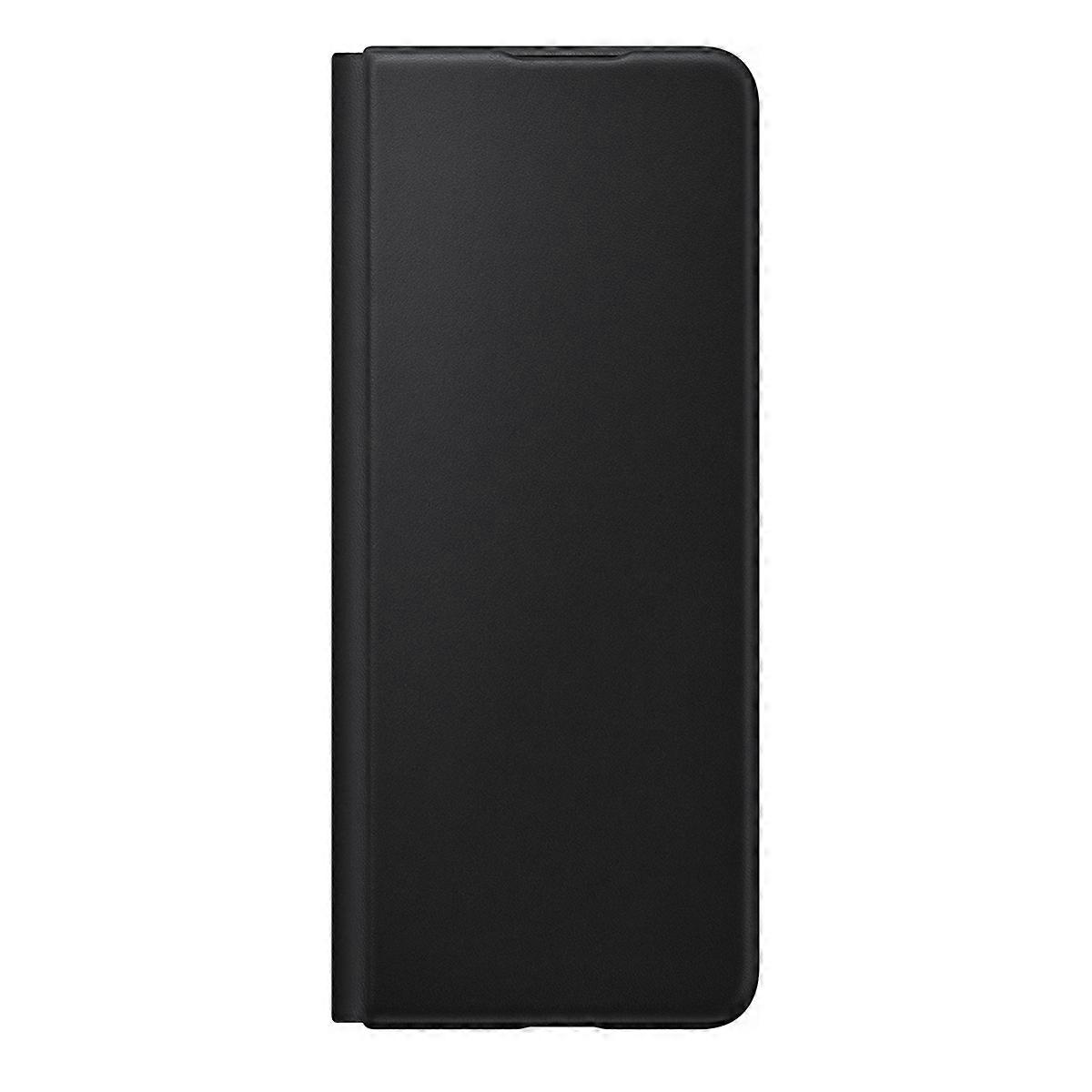 Galaxy Z Fold 3 5G skinnveske med ultratynt Samsung skinndeksel svart