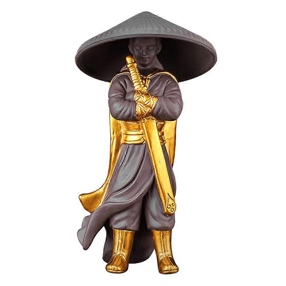 Creative Small Figure Tea Pet Decoration For Indoor Use Suitable For Tea Lovers 1Pcs