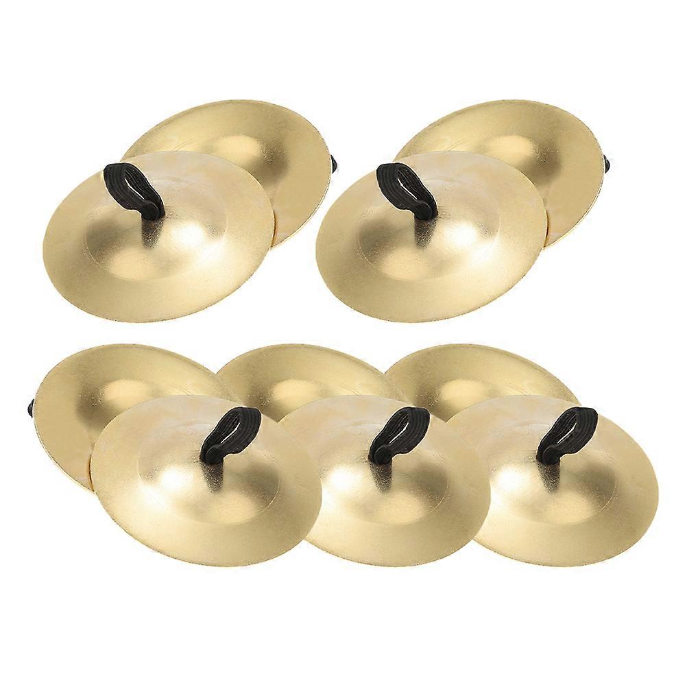 10pcs Finger Cymbals for Belly Dancing – Durable Percussion Instrument with Intricate Design for Stage Performance and Entertainment