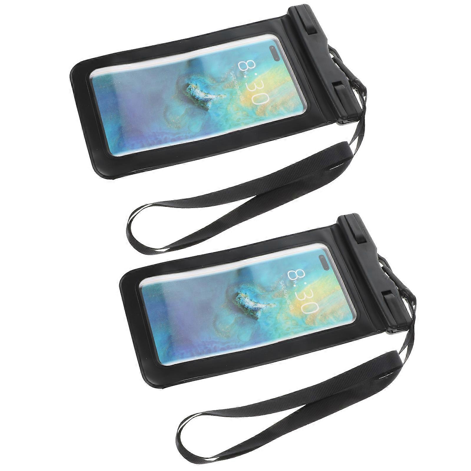 Mobile Waterproof Pouch For Boating Lightweight Touch .5x11.5cm 2Pack