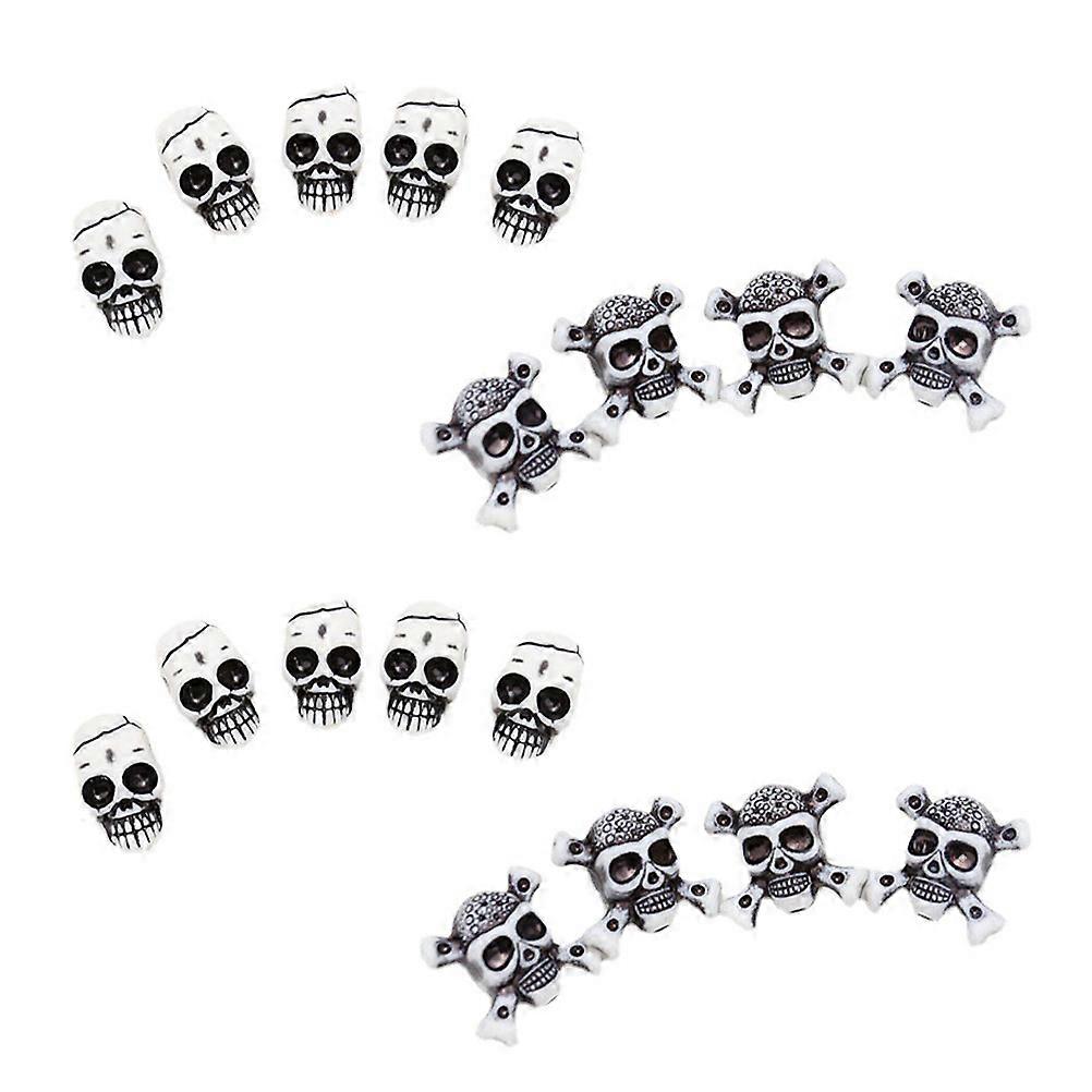 20Pcs Handmade Spacer Beads Assorted Color Ideal For Bracelet Making And Creative Craft Supplies