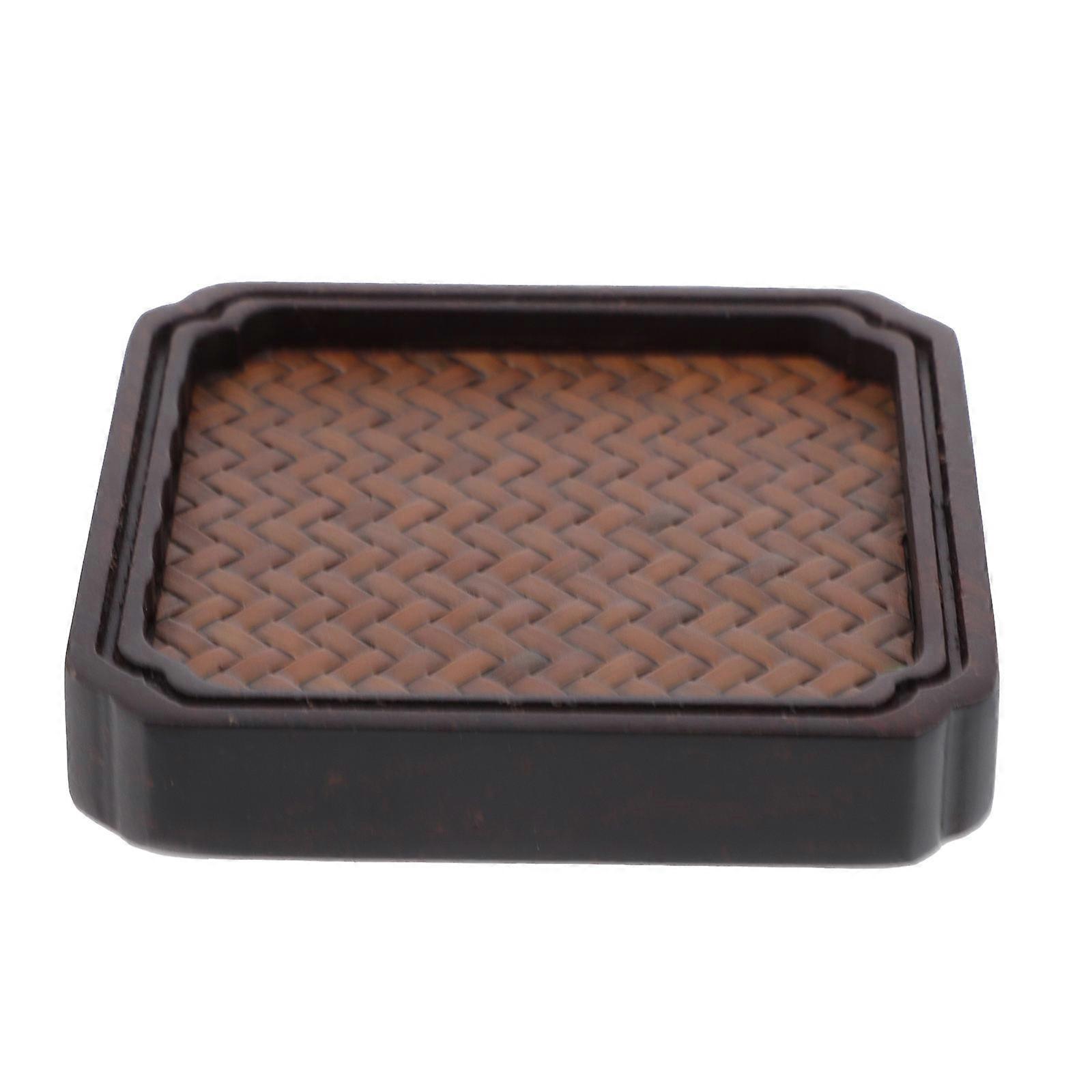Bamboo Coaster 1Pack Non-slip Holder For Daily Use At Home With Multi Color And Heat Resistance