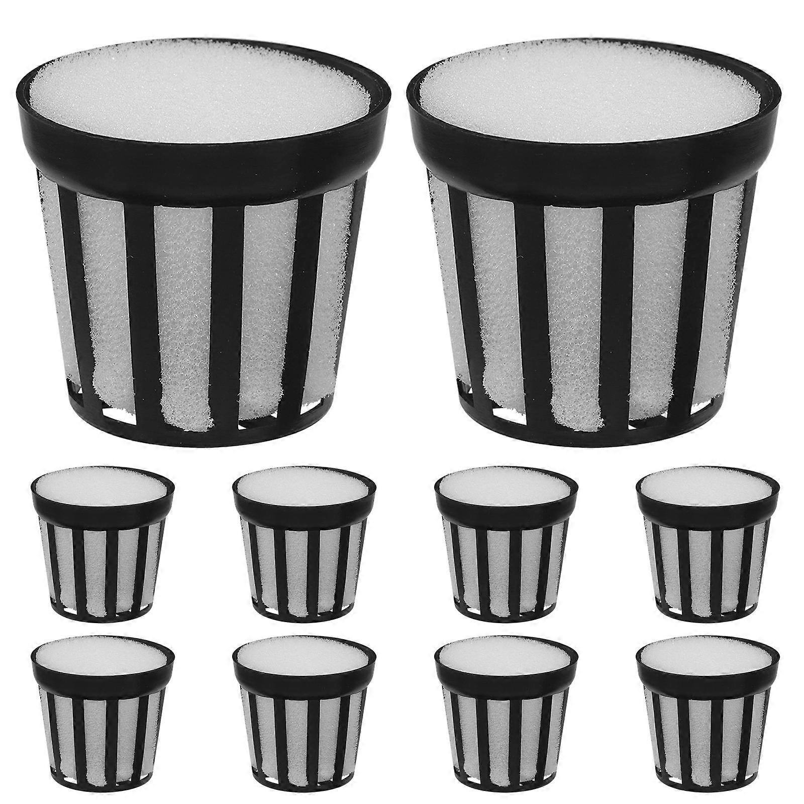 Hydroponic Planting Sponge for Vegetables and Flowers Assorted Color Plastic Basket for Indoor Gardening