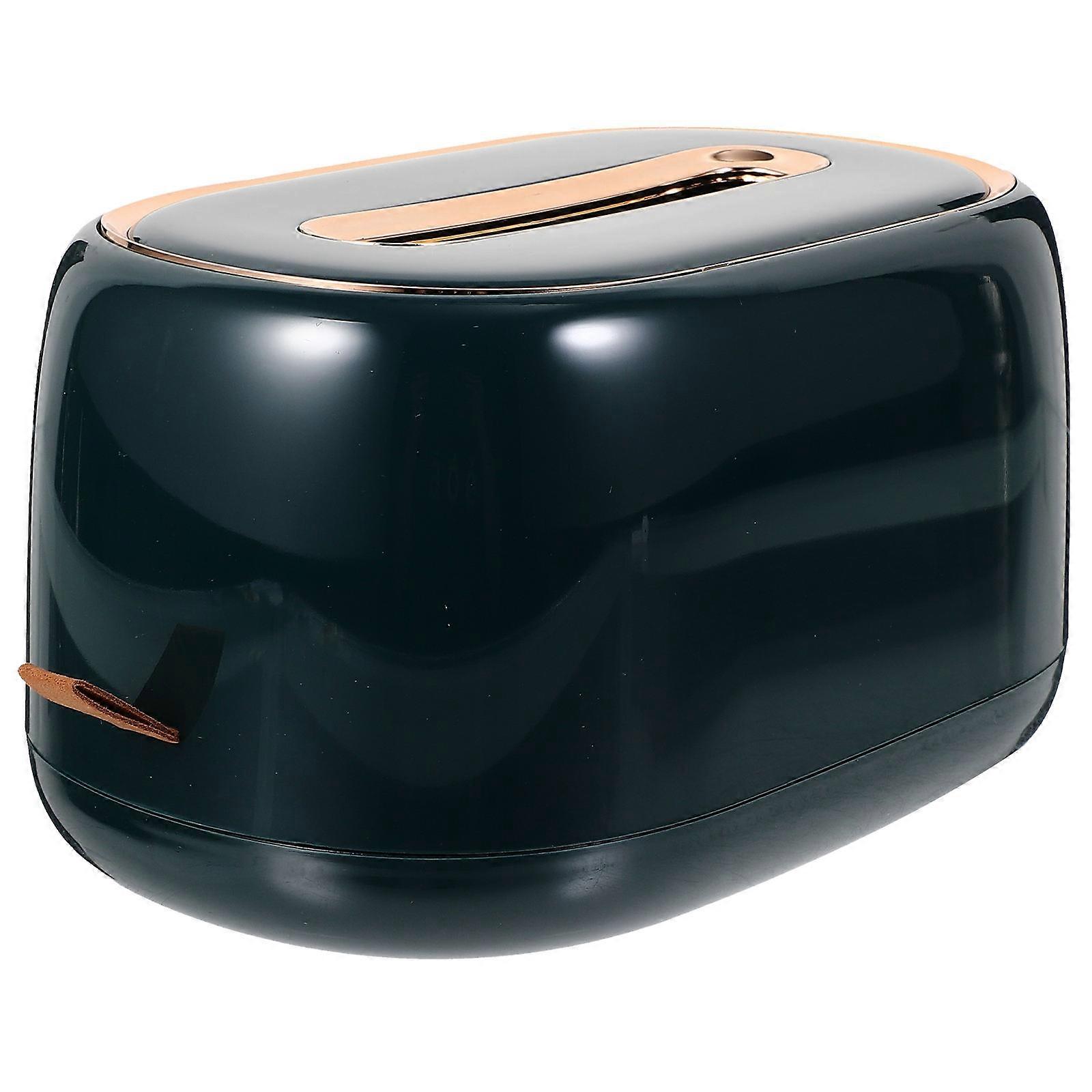 Wall Mounted Tissue Box Innovative Napkin Holder For Bathroom And Kitchen With Dark Green Functional Design 1 Set