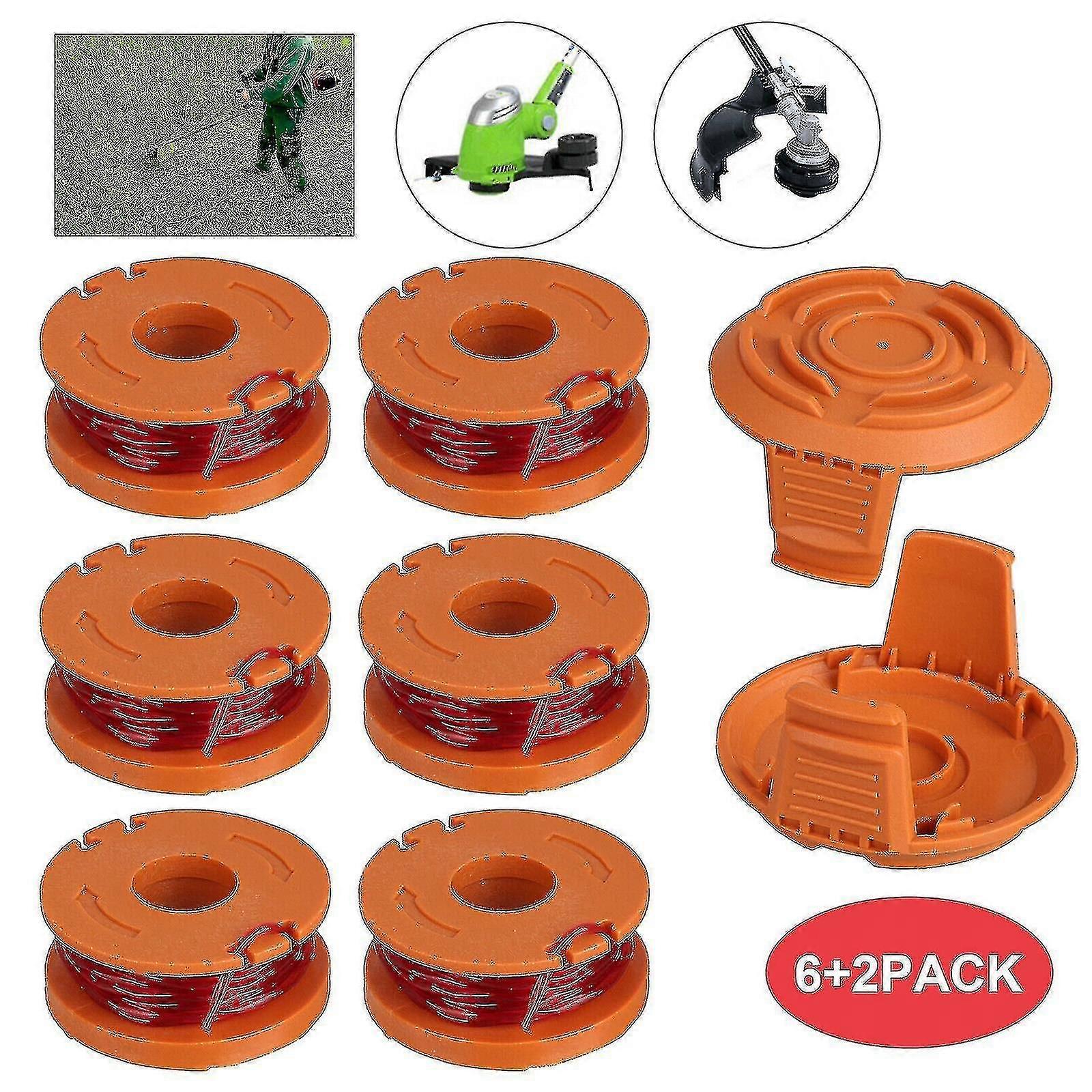 Replacement Spool Line for Worx Trimmer Grass Trimmer Edger for Worx WA0010