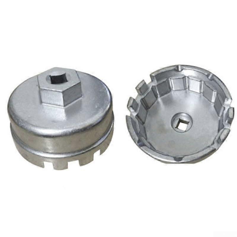 Oil Filter Wrench For Toyota Engines - 14-Groove, Steel Construction, Quick Oil Changes Tool