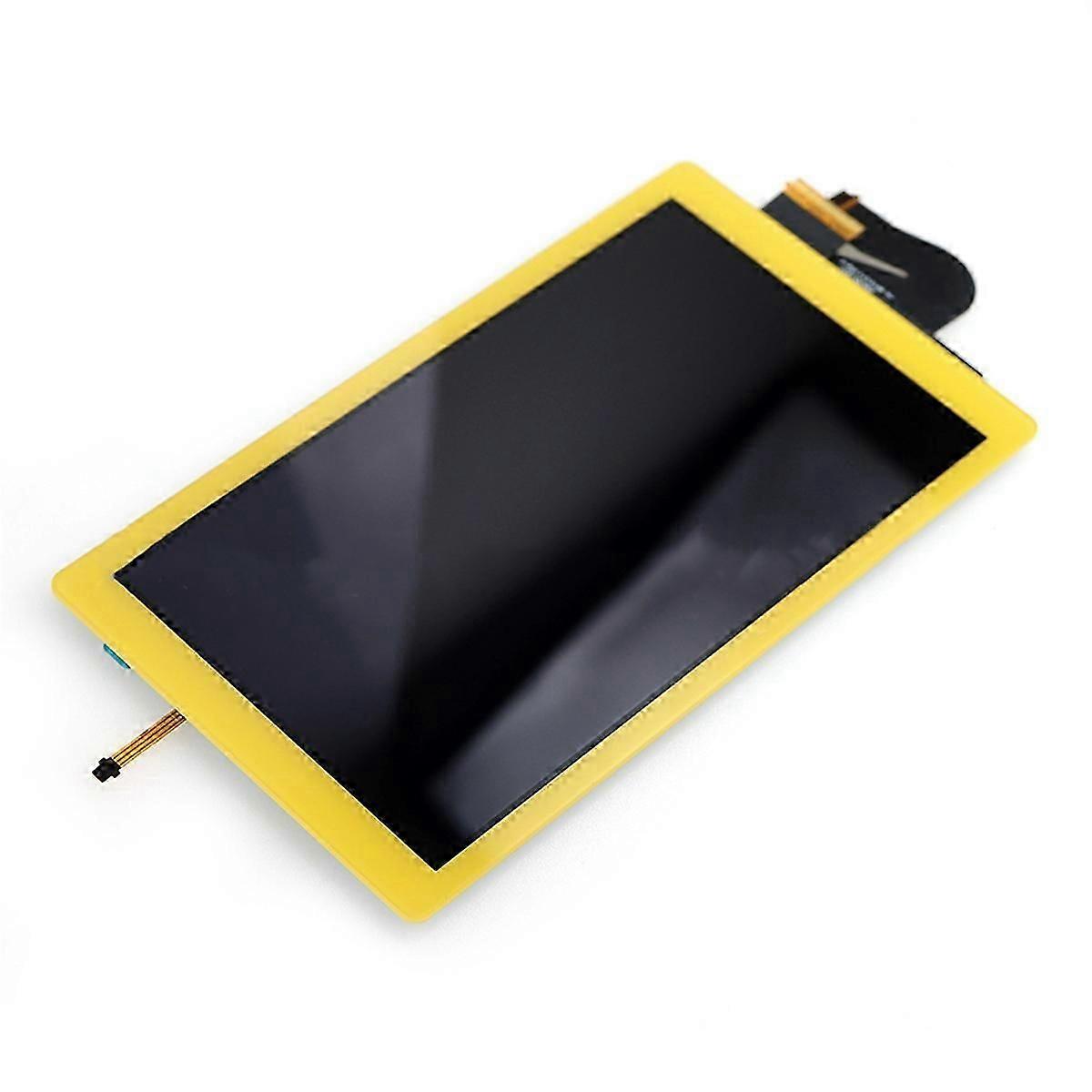 Exquisite 2-in-1 Replacement LCD Display & Touch Screen Assembly Switch Lite Fitted Screen Replacement Kit Yellow