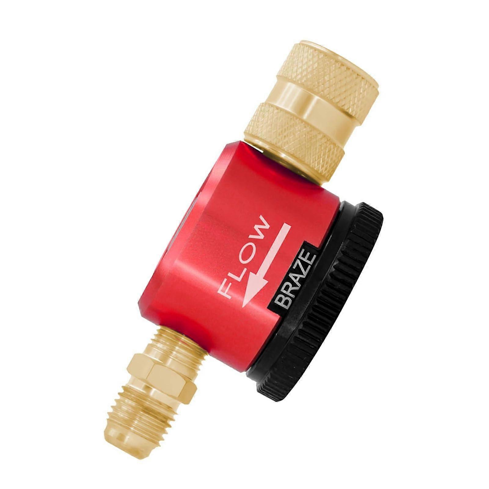Nitrogen Trace Tool with Smooth Flow, 3 Point Position Dial, 50 Psi Regulator for Nitrogen Regulator HVAC Maintenance