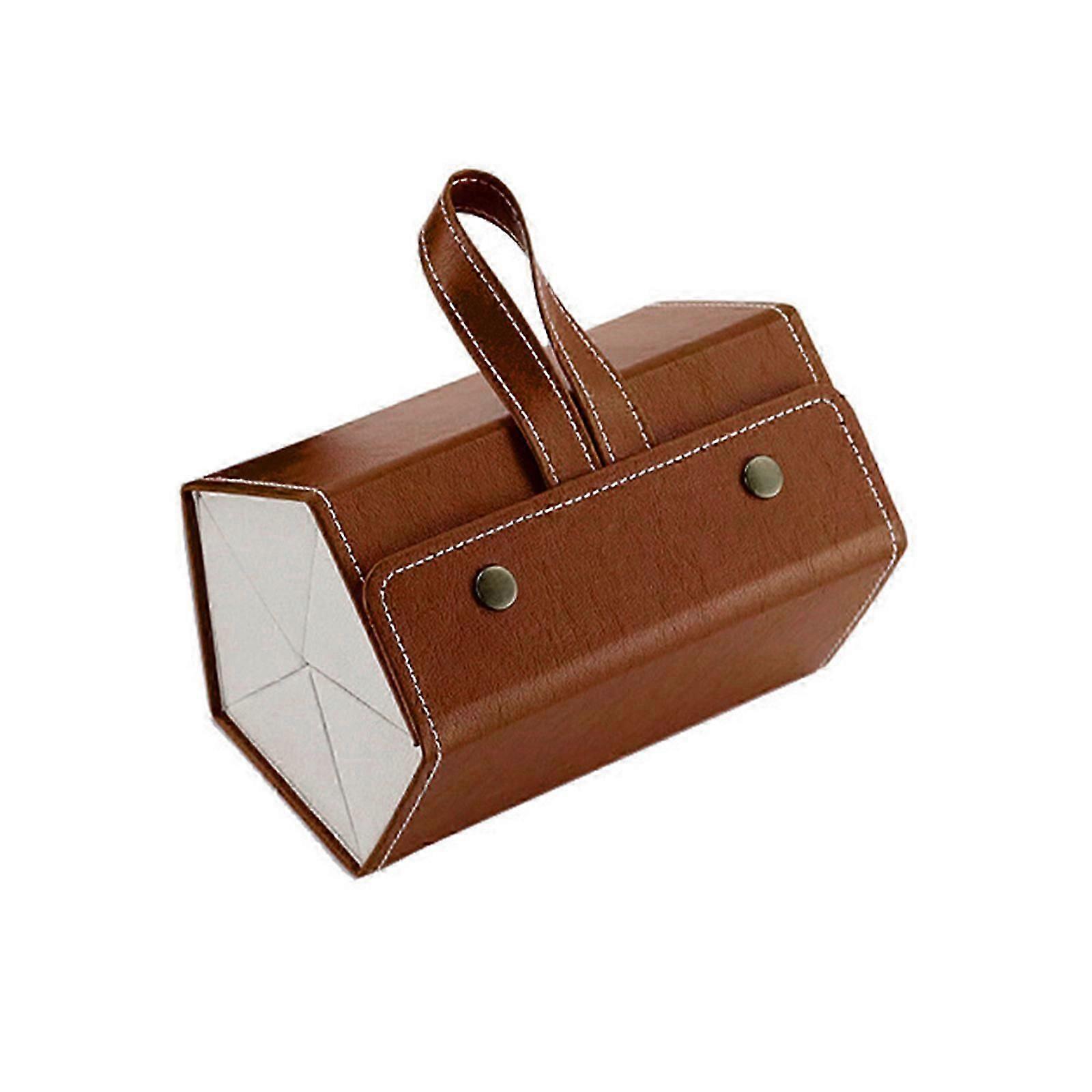 Multi-Compartment Jewelry Storage Box - PU Leather Gift Organiser