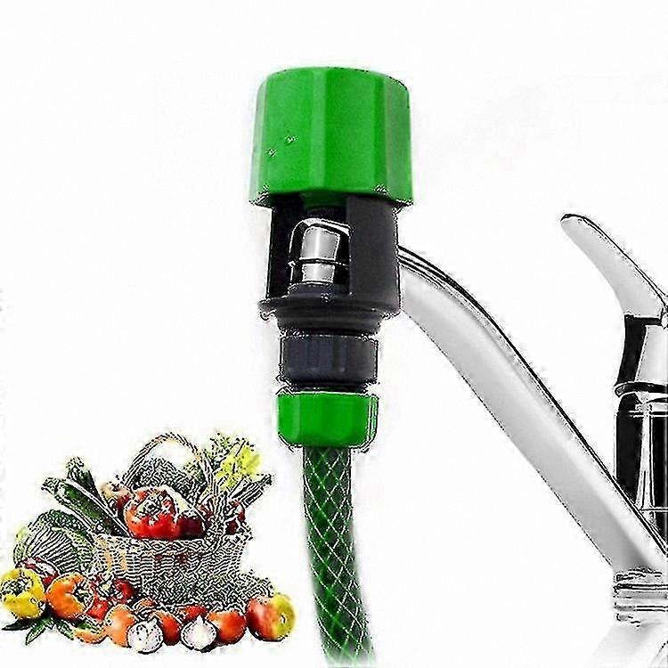 2-Pack Quick Connect Hose Adapters for Garden Faucets and Water Hoses