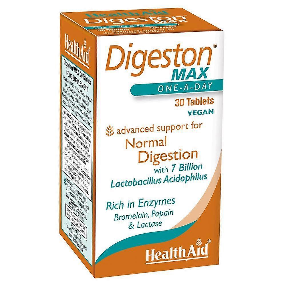 HealthAid Digeston Max 30 Tablets - 2 Pack