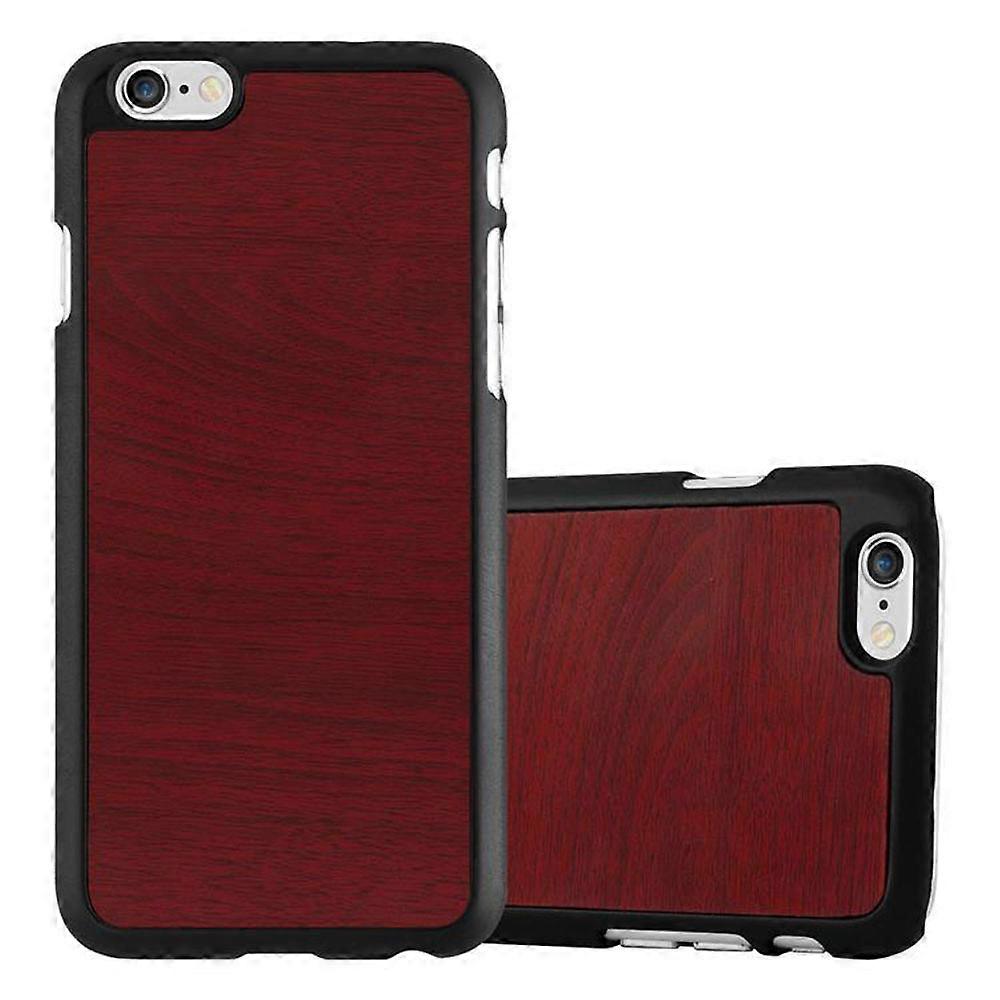 iPhone 6 PLUS / 6S PLUS Case Protective Case - Hard Cover in Wood Look