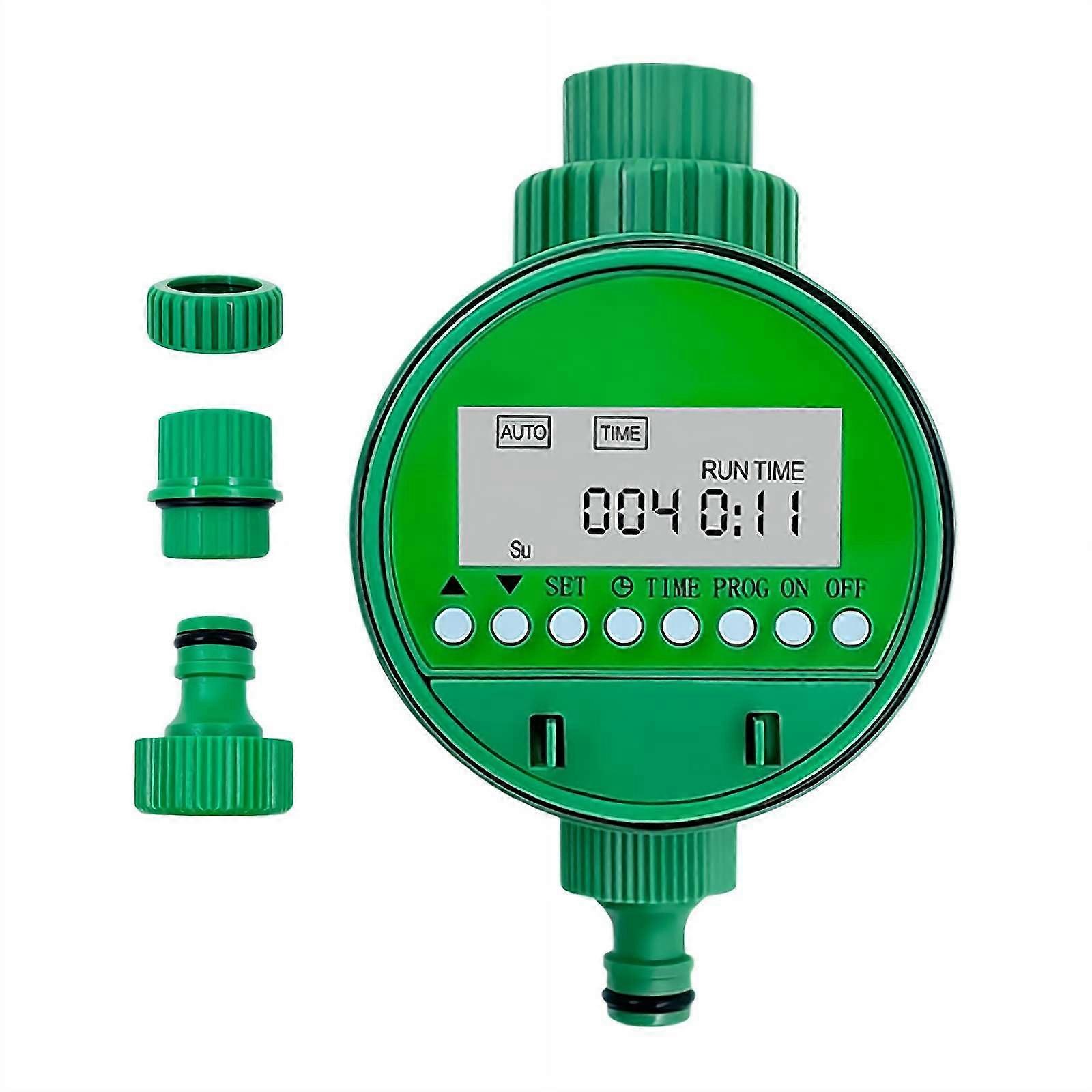 Sprinkler Timer, Programmable Digital Garden Irrigation, Weatherproof Hose Timer, Automatic Watering System for Lawn