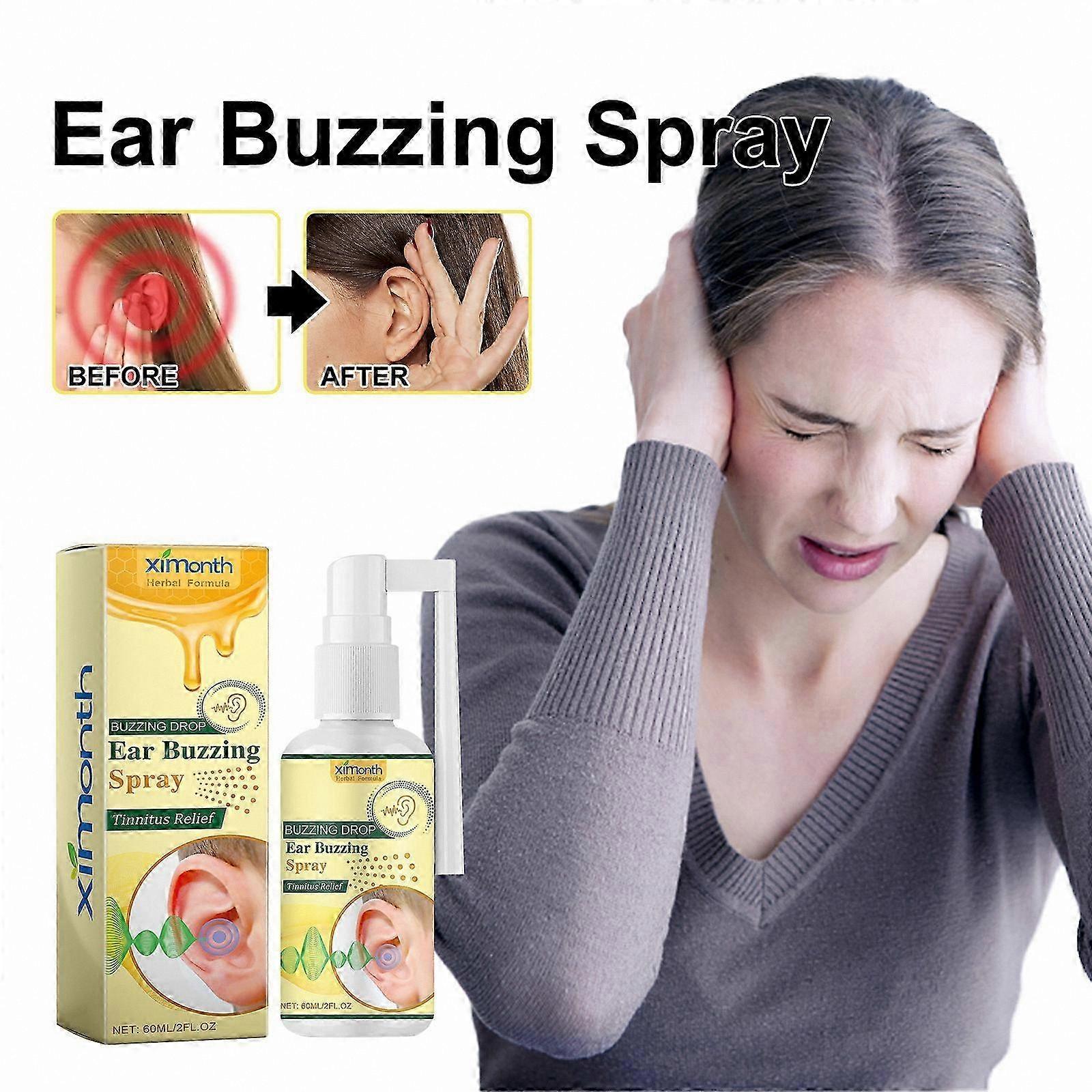 Ear Comfort Spray for Ringing Relief, Supports Hearing Improvement and Soothes Ear Discomfort Naturally
