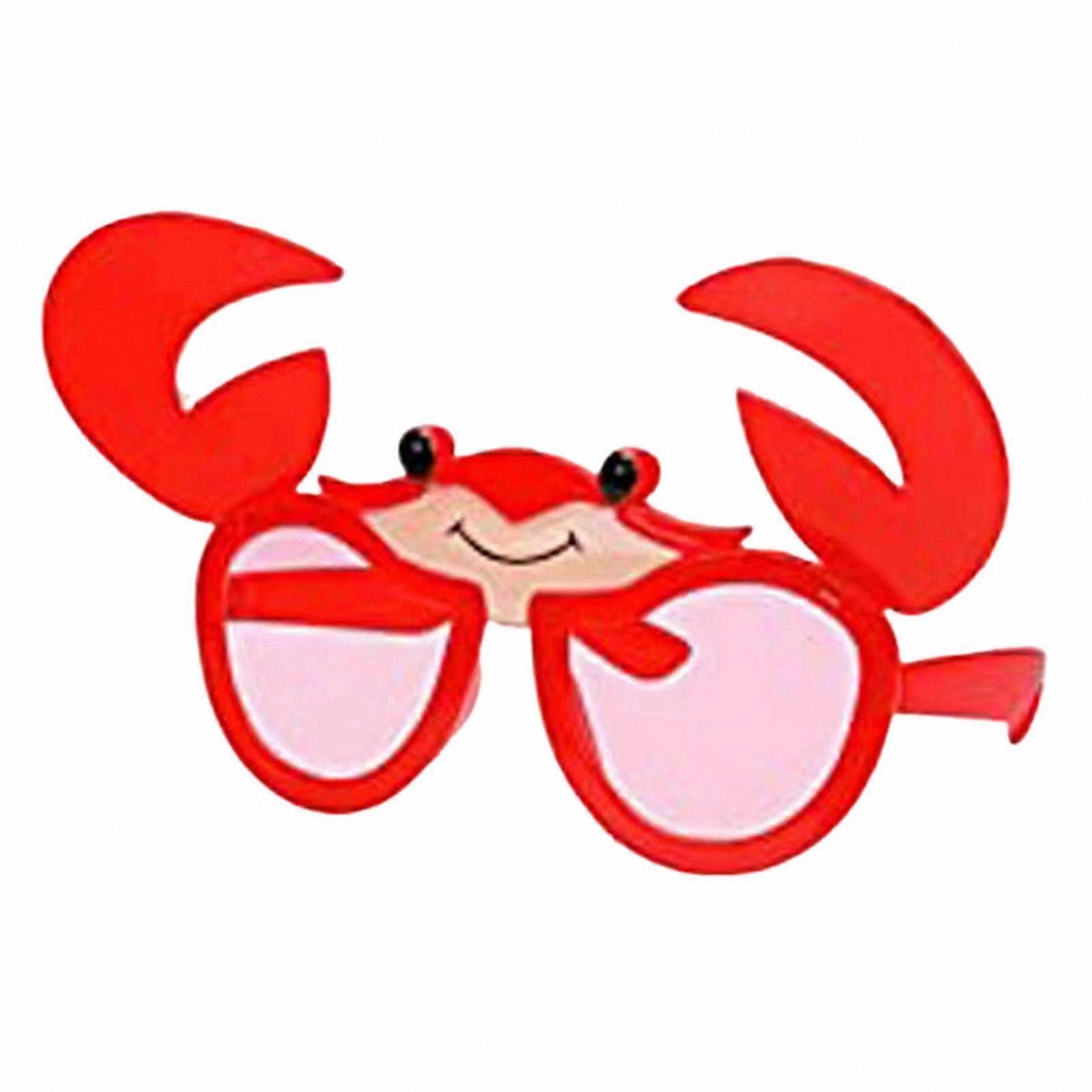 Tropical Themed Eyewear with Coconut Tree Design for Summer Parties and Costumes