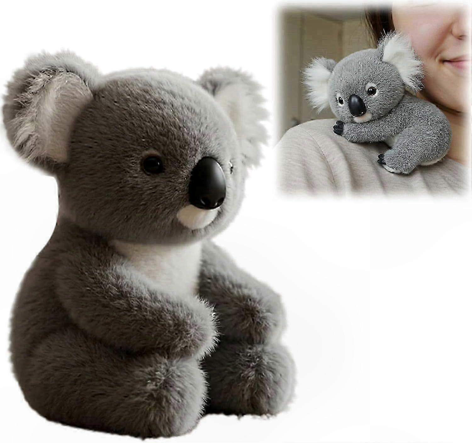 Plush Koala Toy, Ultra-Soft Stuffed Animal for Cozy Comfort and Snuggle Fun, Ideal Interactive Companion for All Ages