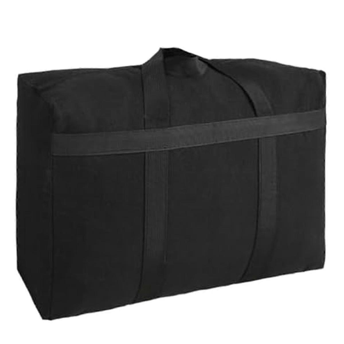 Sacs de sport en toile pour un rangement et une organisation peu encombrants - Noir