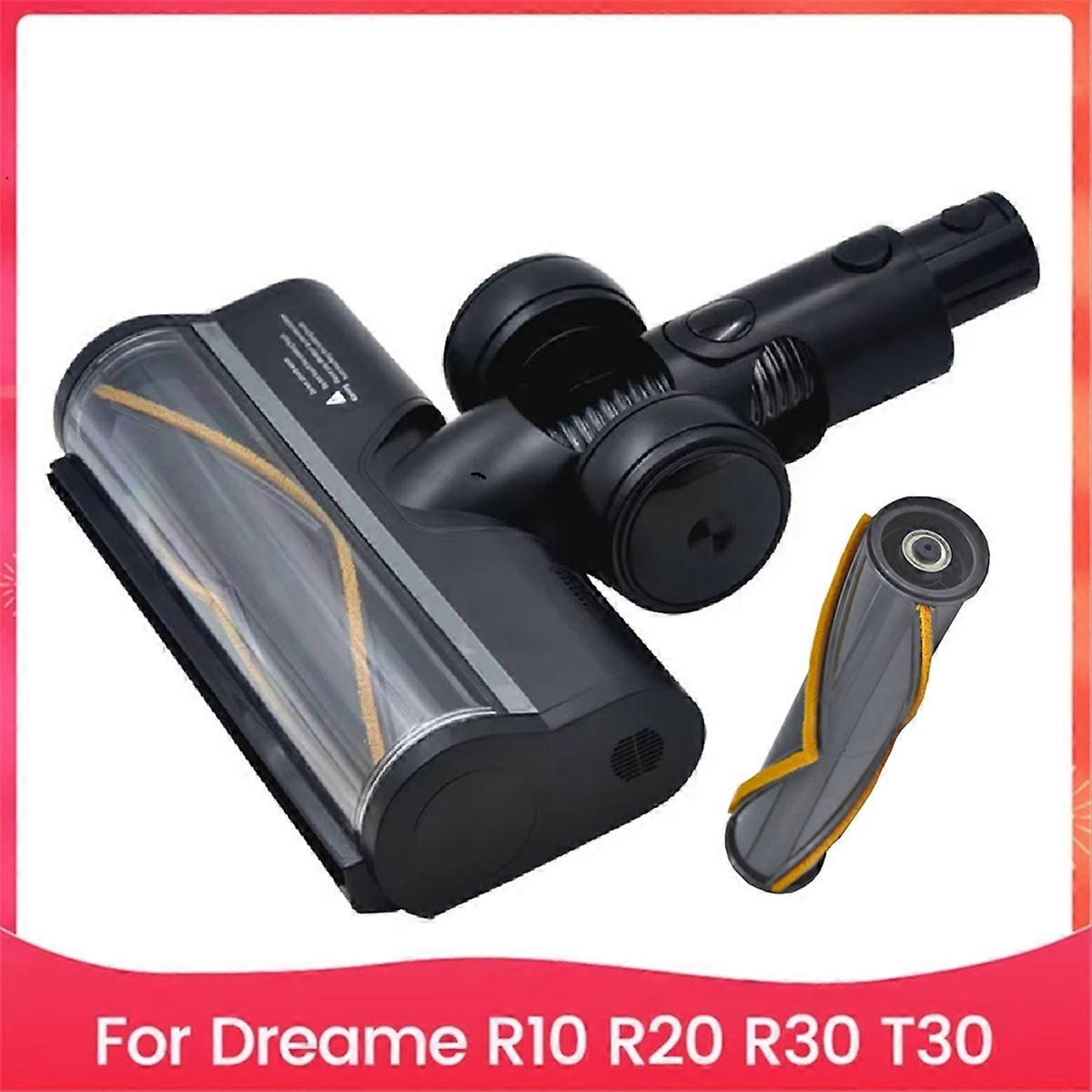 Vacuum Electric Floor Brush Attachment for R10 R20 R30 T30 Floor Soft Roller Brush Head with LED Dus