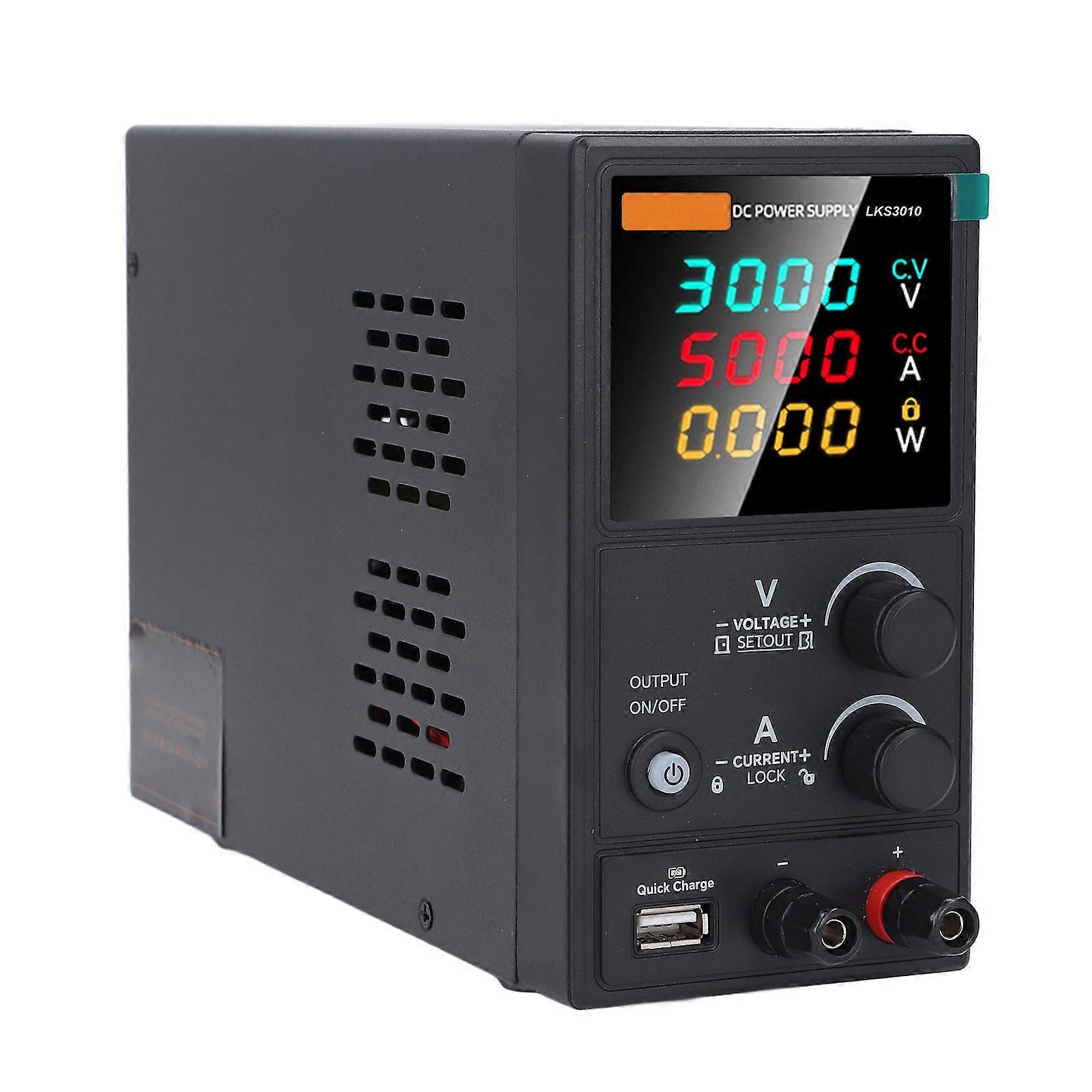 Alimentation DC variable 0-30V 0-10A avec port USB 5V 2A