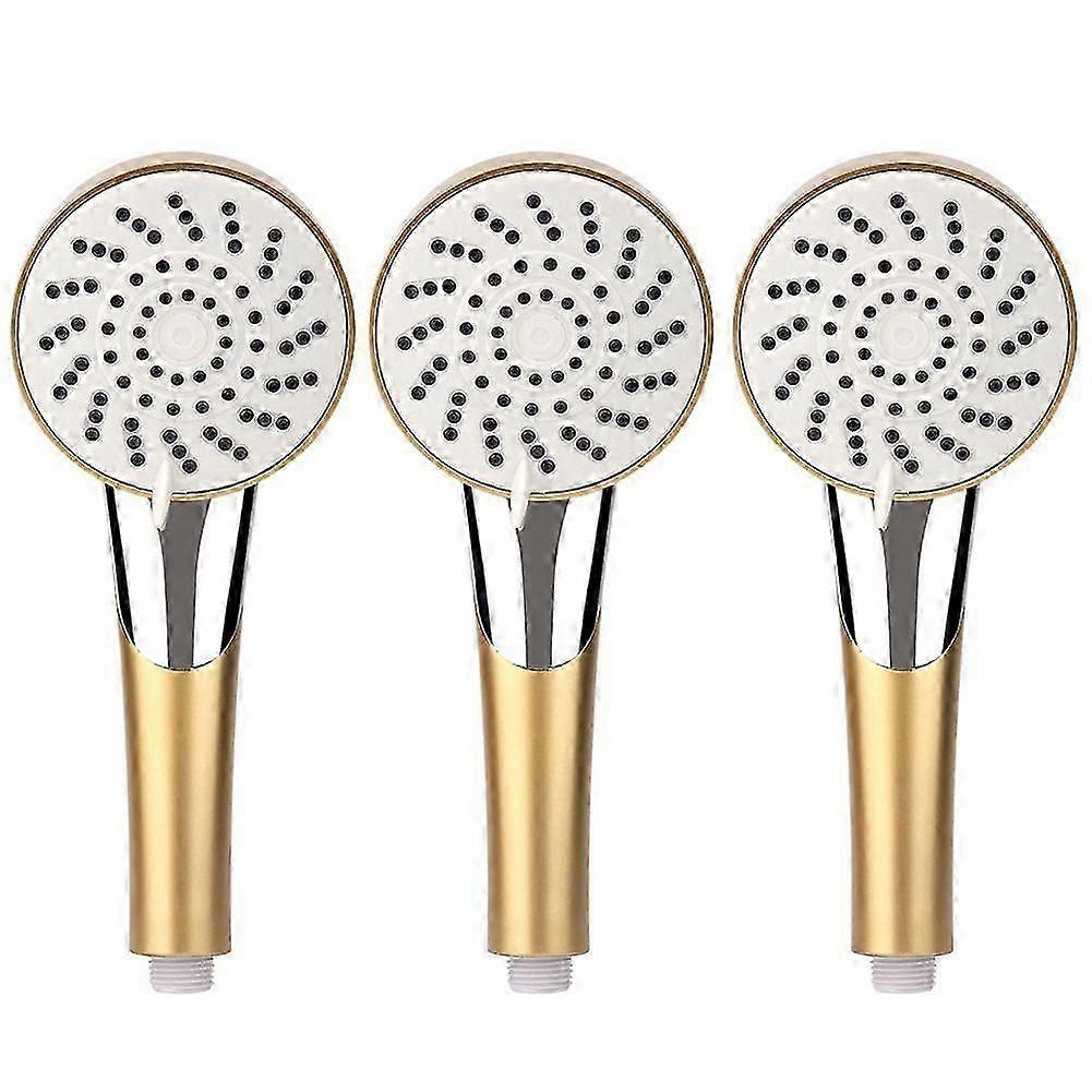 3PCS Handheld Shower Head Adjustable Bathroom Water-Saving Sprayer
