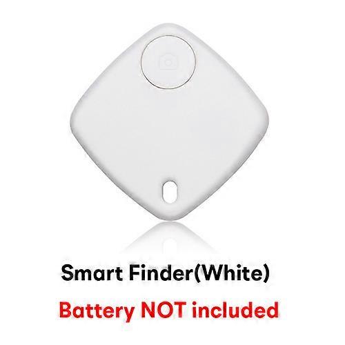 Smart Bluetooth Anti-Loss Device - White | Keep Your Valuables Secure and Tracked