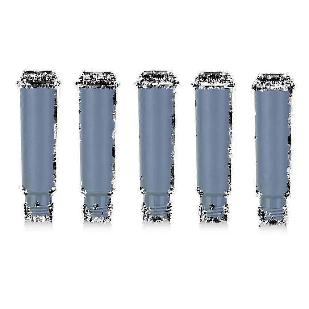 Water filter cartridges, pack of 5, prevent clogging, enhance flavor and reduce impurities, compatible with multiple brands of coffee equipment
