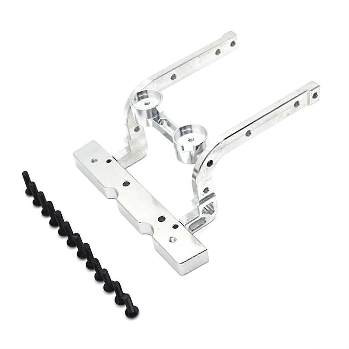 RC Car Upgrade Front Bumper Fixed Kit for 1/12 H12Y H12Y+ RC Car Upgrade Accessories Silver