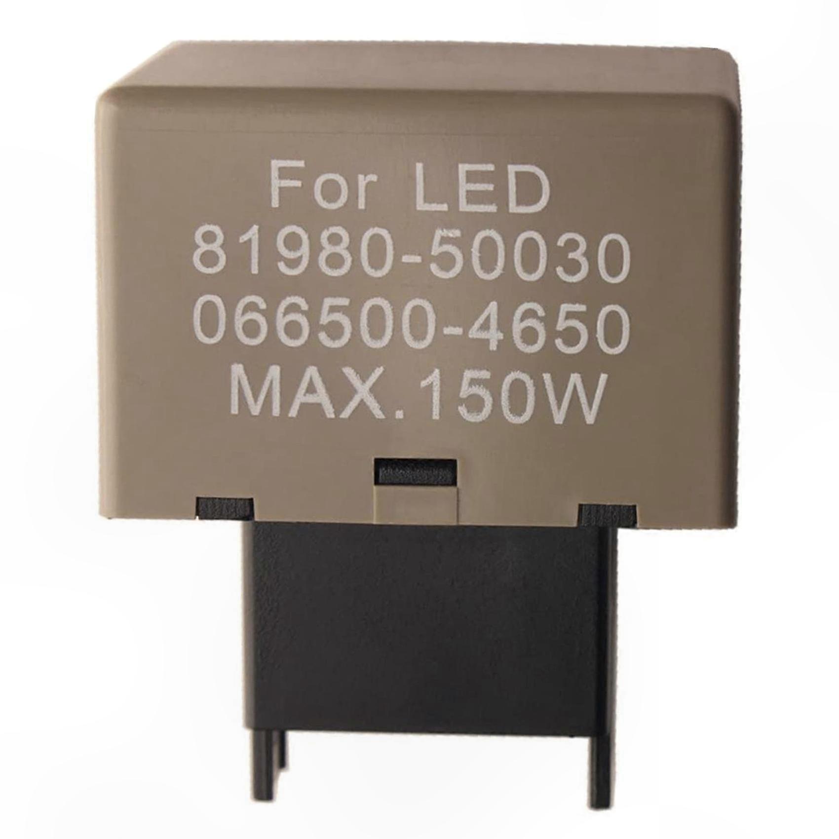 8-Pin LED Flasher Relay for Automotive Lighting and Accessories