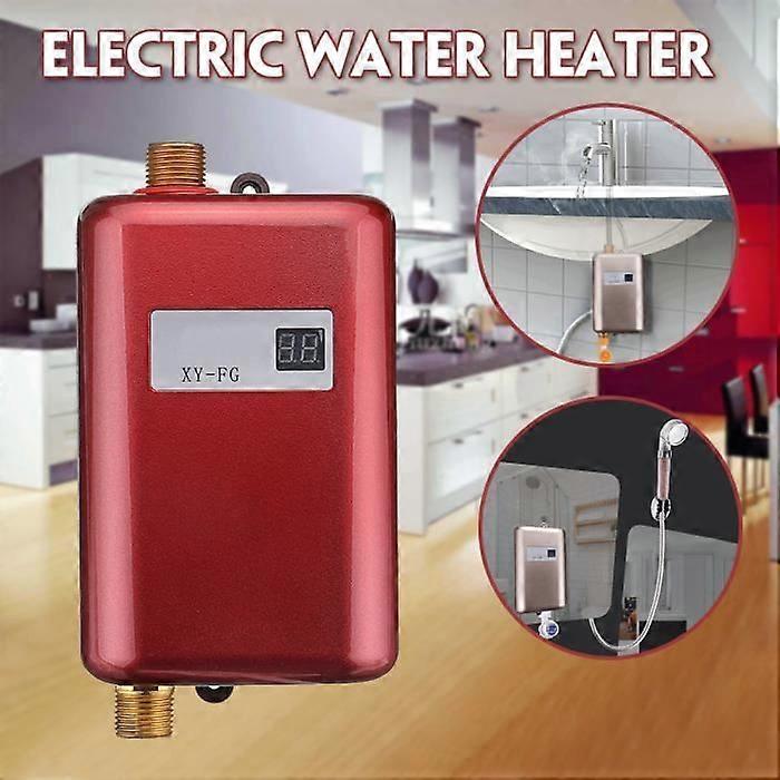 NEUFU Instant Electric Water Heater - TEMPSA - 3800W - Wall-mounted - White - Vertical - B
